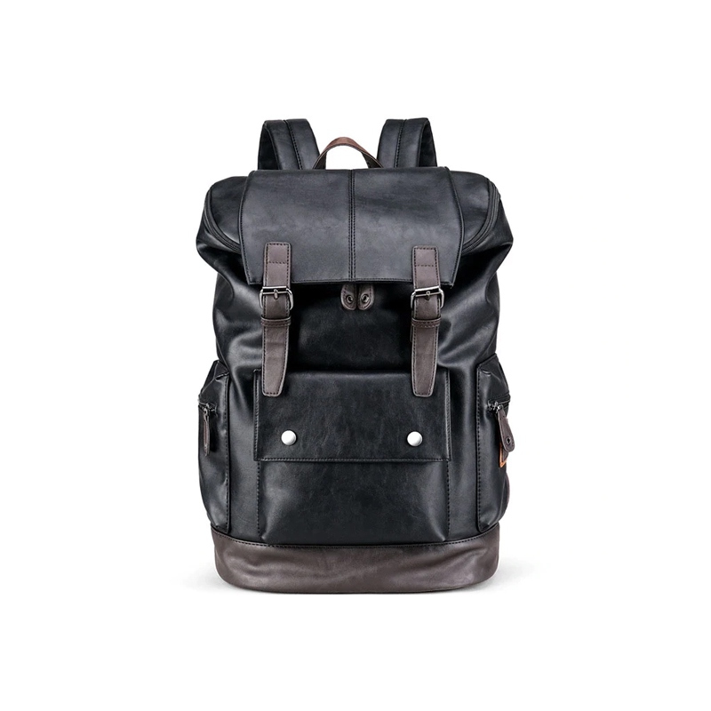 Classic Leather Backpack Daypack