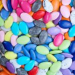 Dragées multicolores chocolat 1 kg