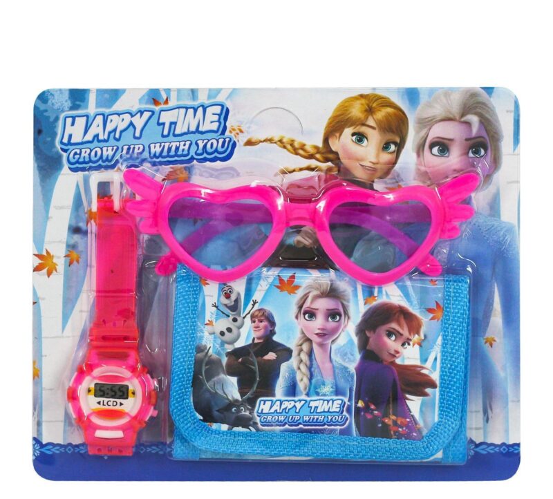 Ensemble cadeau pour enfants : la reine des neiges