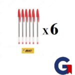 stylo bic rouge